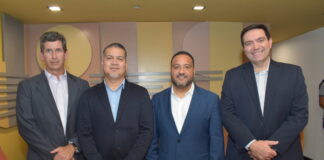 Alexander Occupati, Hiram Moreno, Randor Bernal y Gustavo Fernández